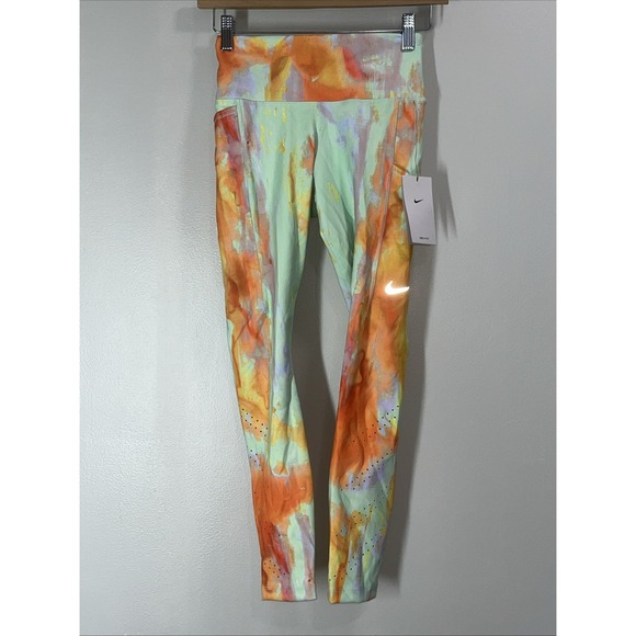 Nike Epic Luxe Women's Size XS Mid-Rise‎ 7/8 Pocket Running Leggings $110 NWT - Picture 1 of 14